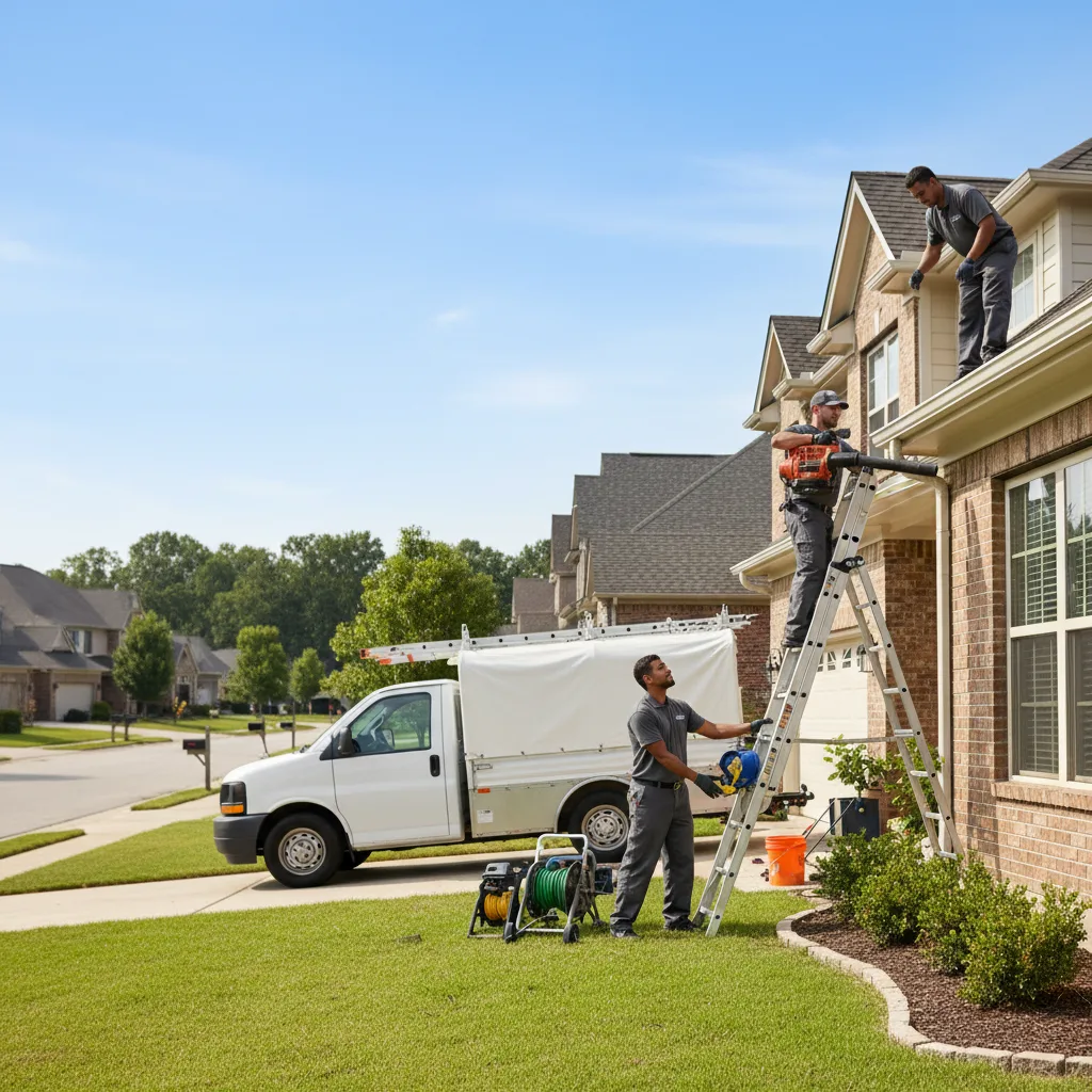Home Gutter Service in Leonard, MO near me
